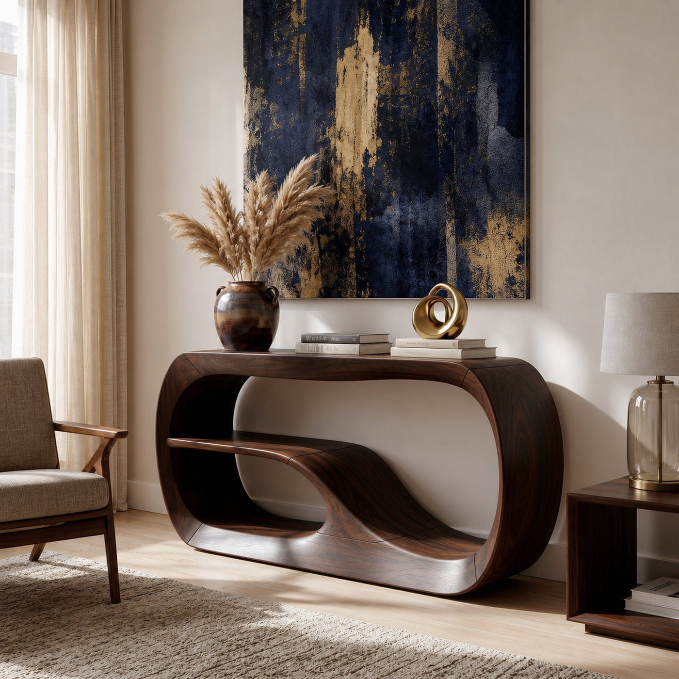 Modern Wooden Console Table For Entryway Furniture - product view 7