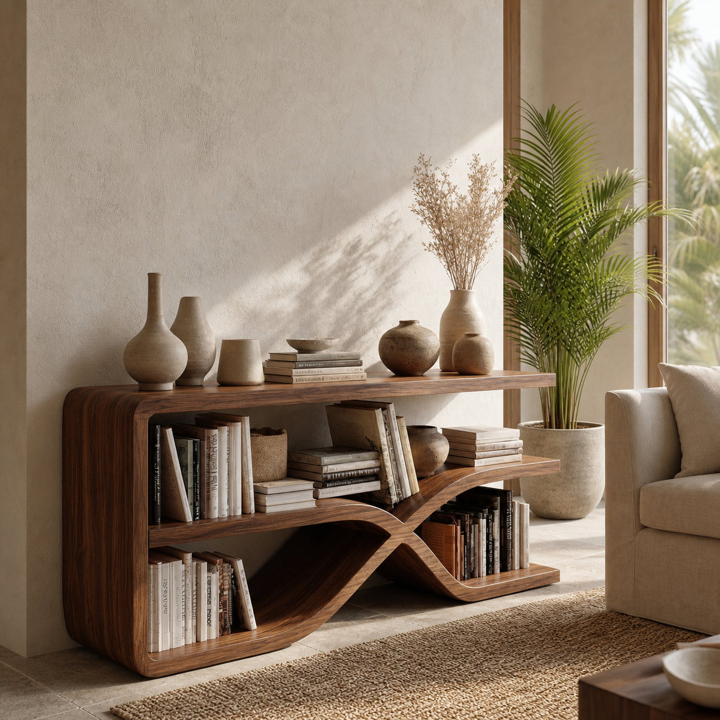 Modern Wooden Console Table For Living Room - product view 6