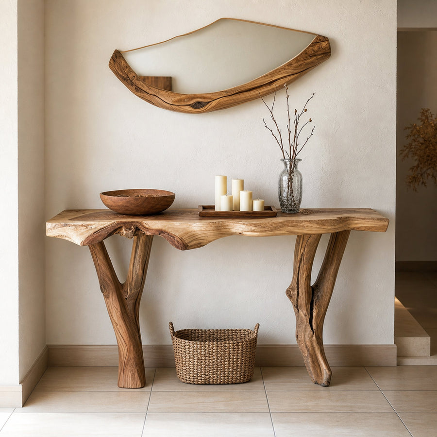 Narrow Console Table Hallway Table