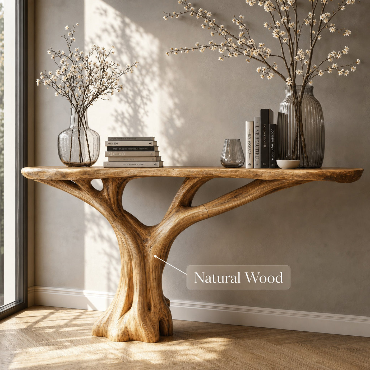 Practical Wood Console Table For Organizing Your Living Space - product view 6