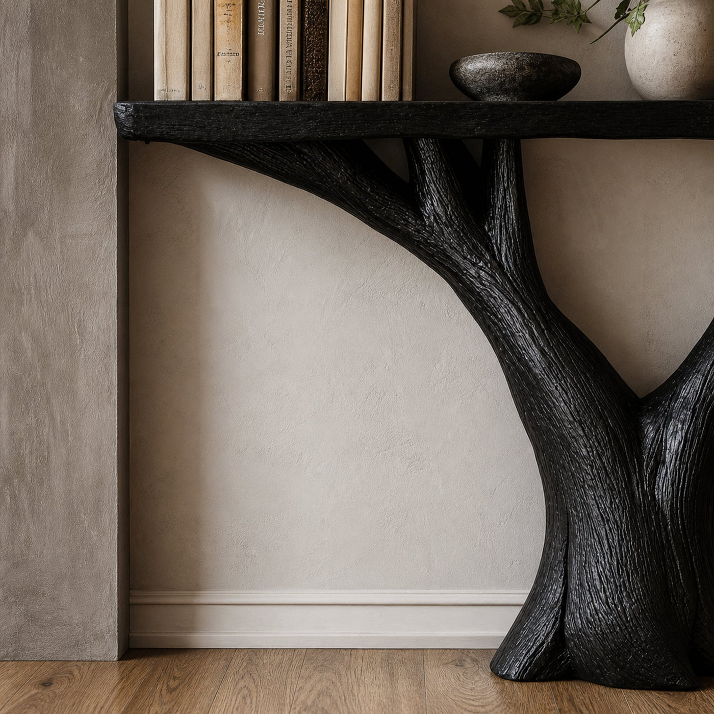 Practical Wood Console Table For Small Entryway Organization - product view 3
