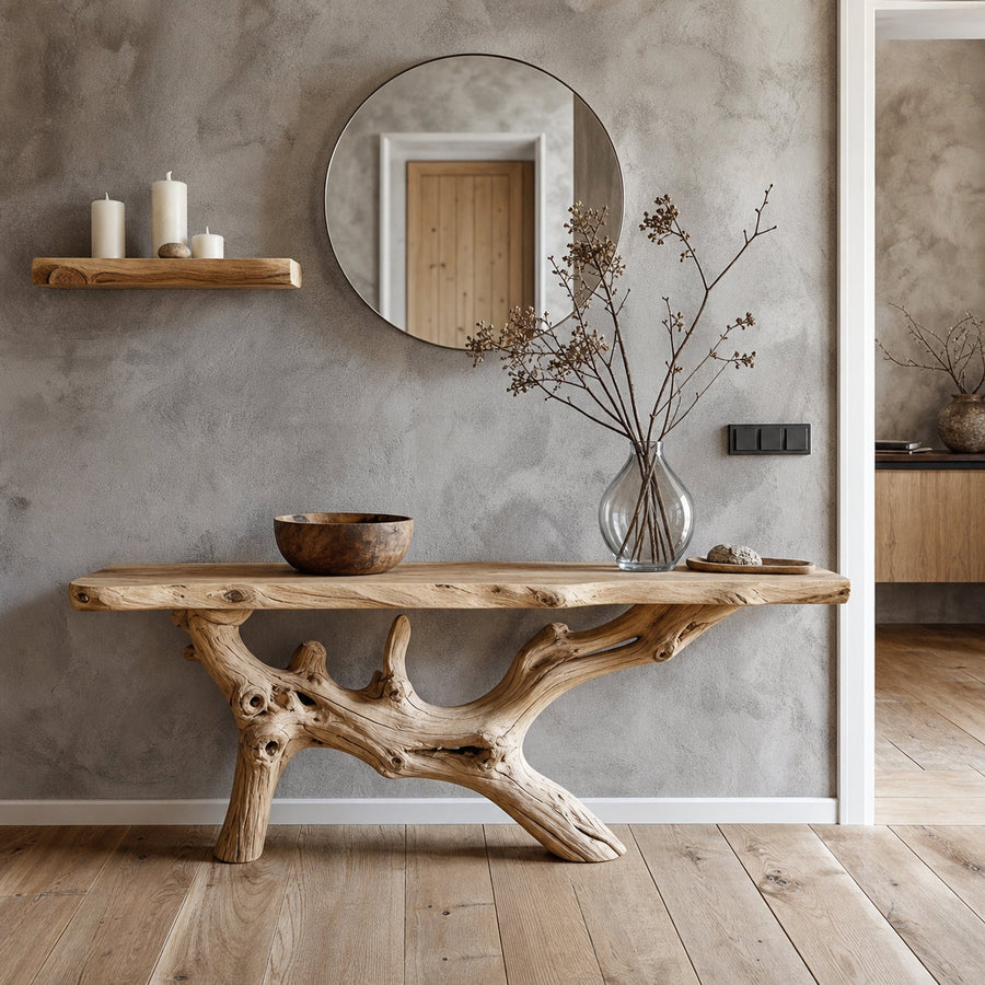 Reclaimed Wood Entryway Table