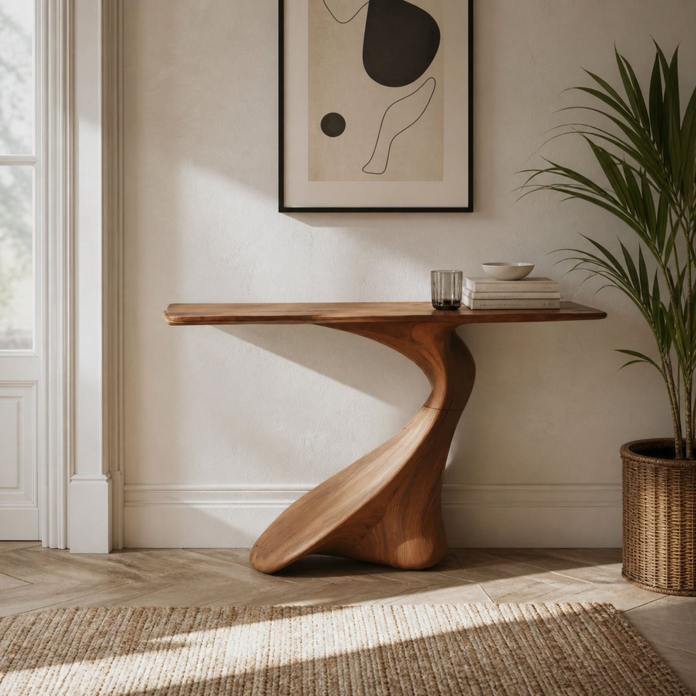 Rustic Chic Console Table Entryway Design - product view 6