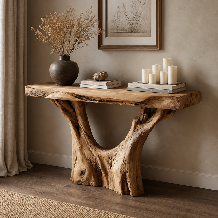 Rustic Console Table Hallway Or Entryway