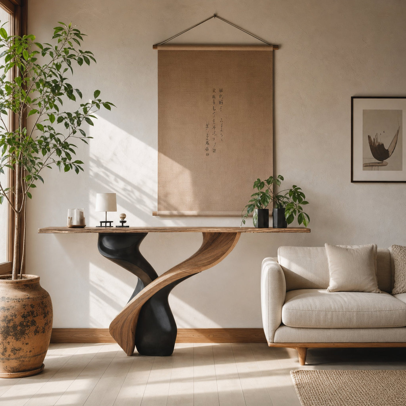 Rustic Console Table Inspiration Entryway Design - product view 3
