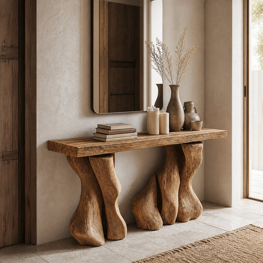 Rustic Entry Console Table