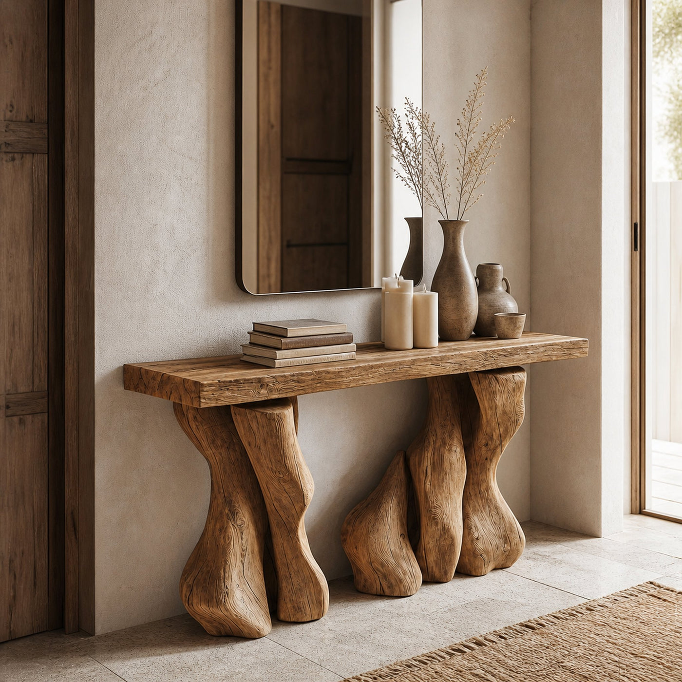 Rustic Entry Console Table