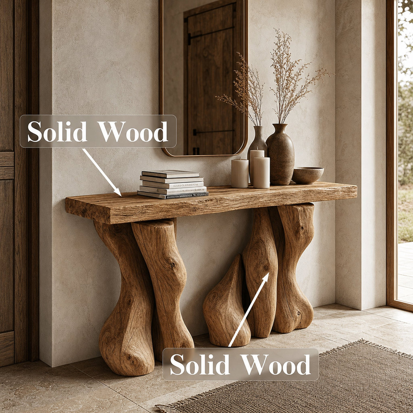 Rustic Entry Console Table - product view 6