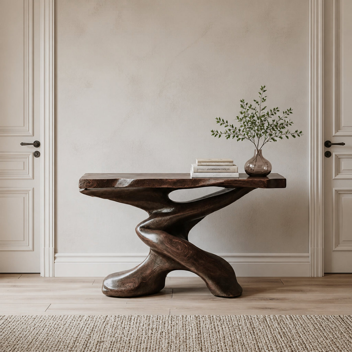 Rustic Farmhouse Console Table Entryway Design - product view 7