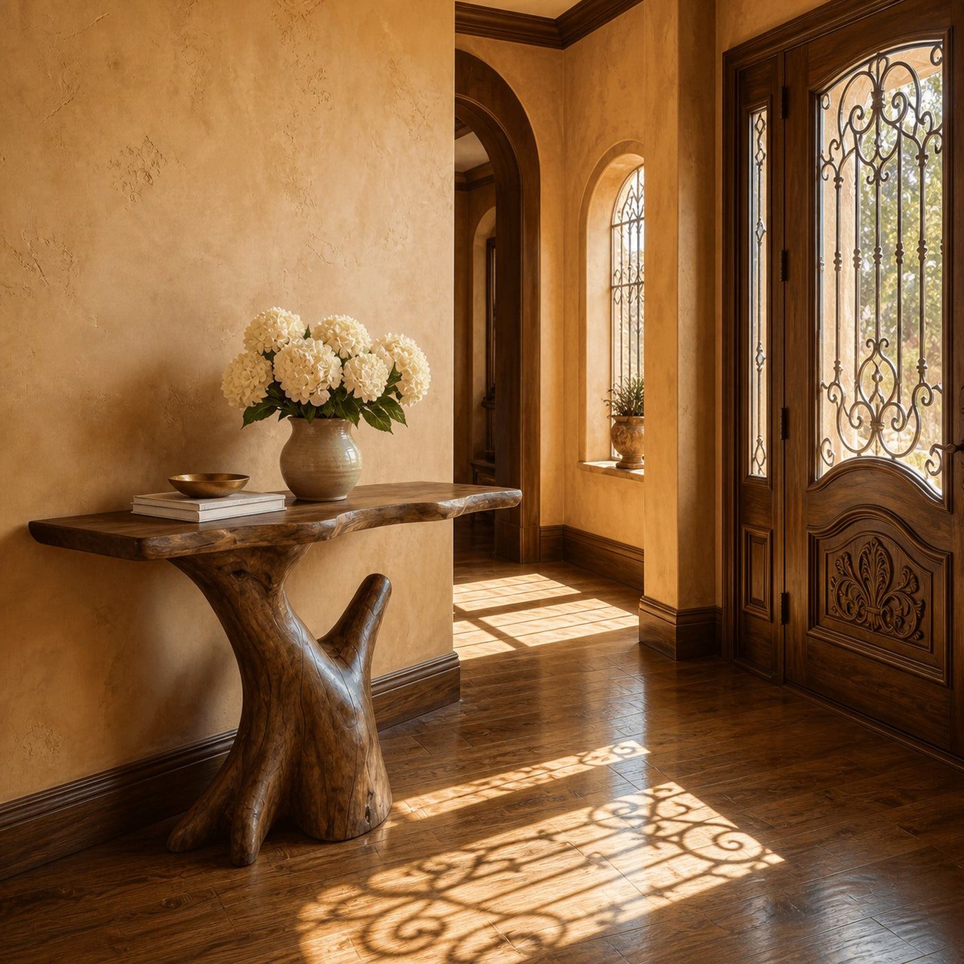 The pause at the threshold