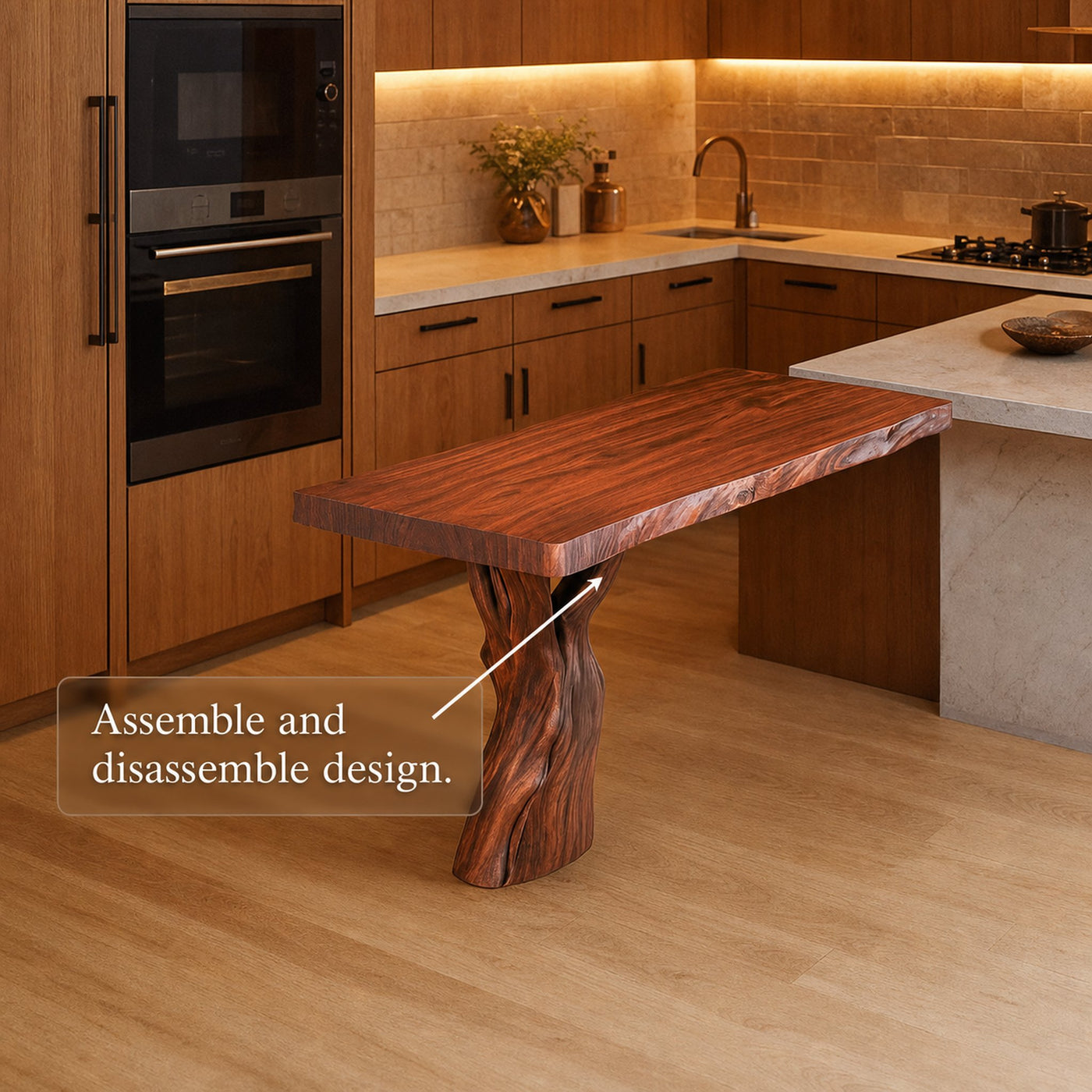 Rustic Trunk Table Kitchen Room - product view 4