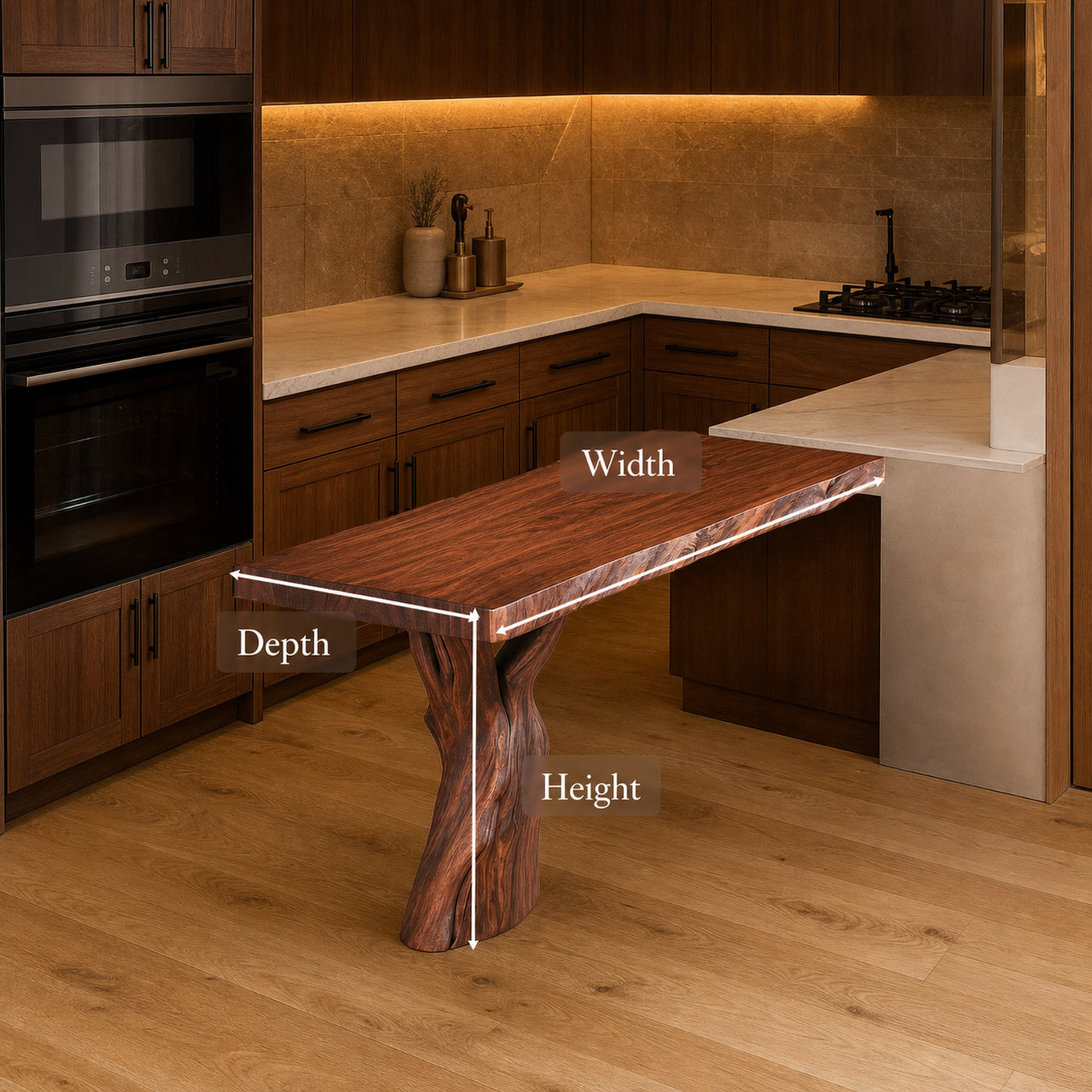 Rustic Trunk Table Kitchen Room - product view 5
