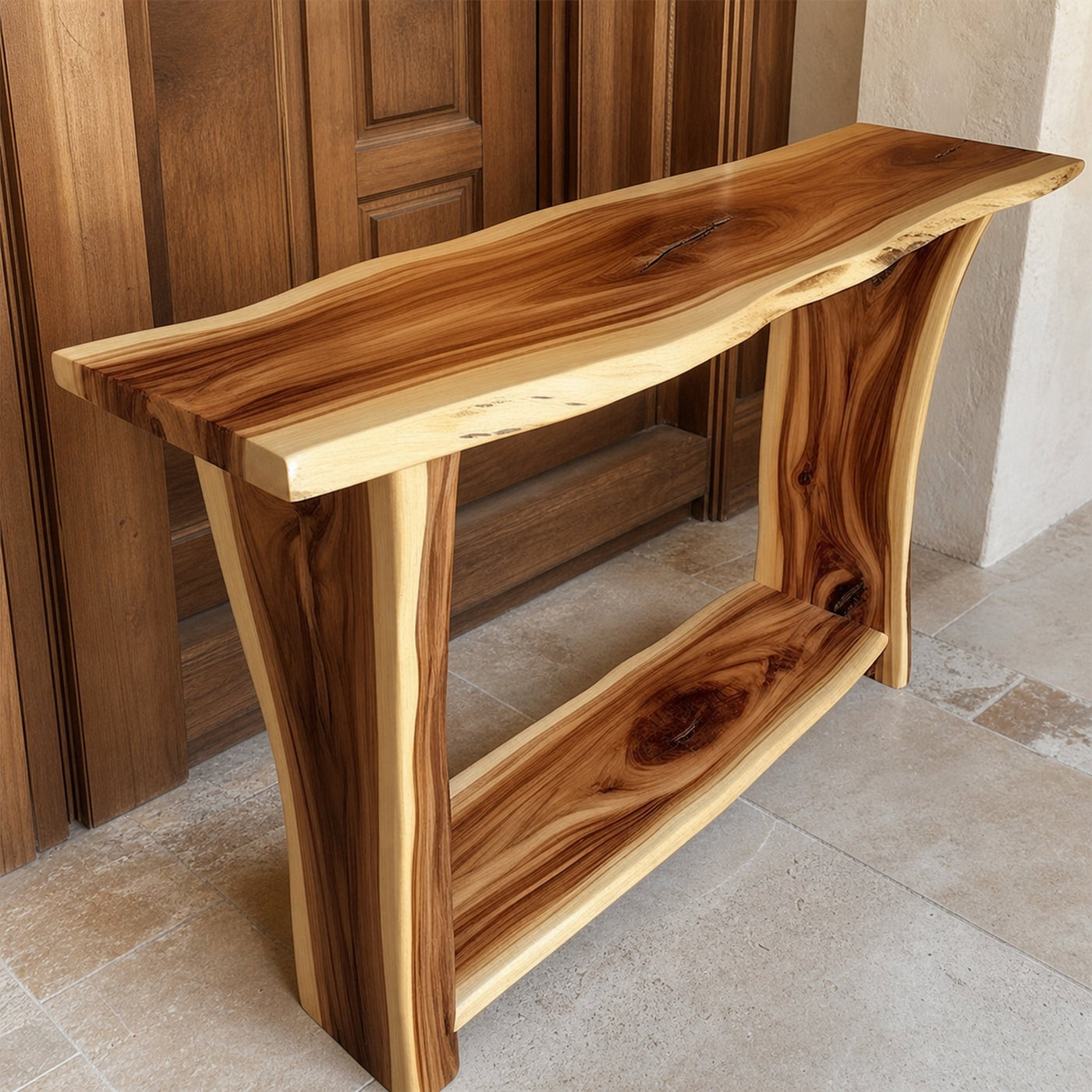 Unique Narrow Side Table For Rustic Interiors - product view 4