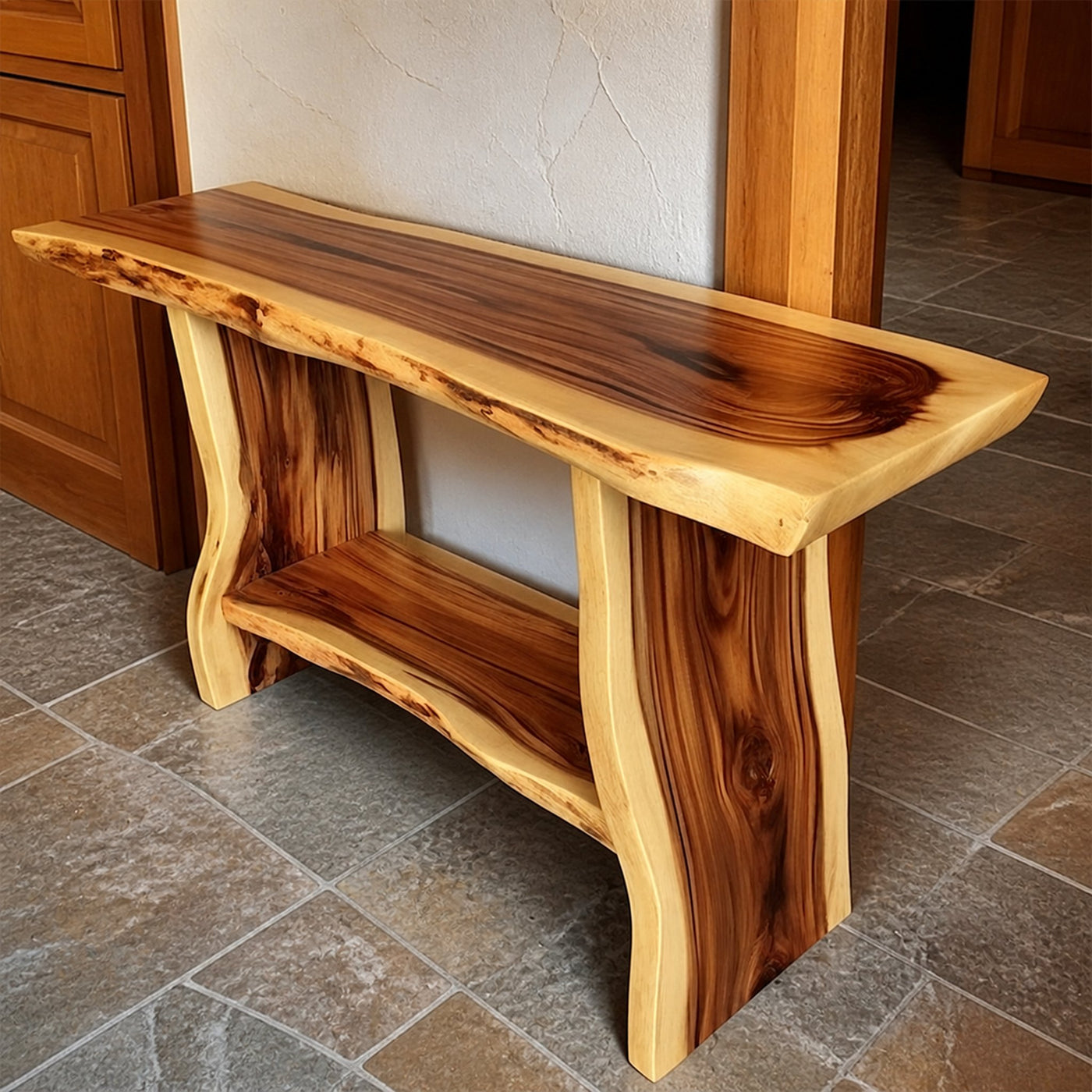 Unique Narrow Side Table For Rustic Interiors - product view 5