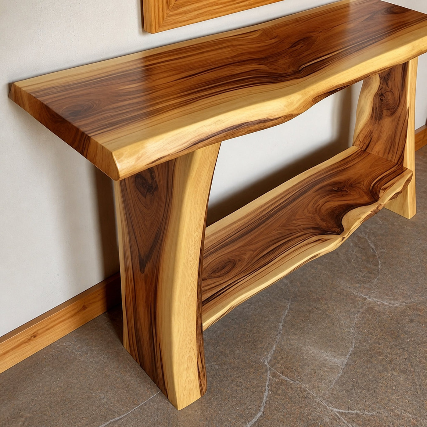 Unique Narrow Side Table For Rustic Interiors - product view 6