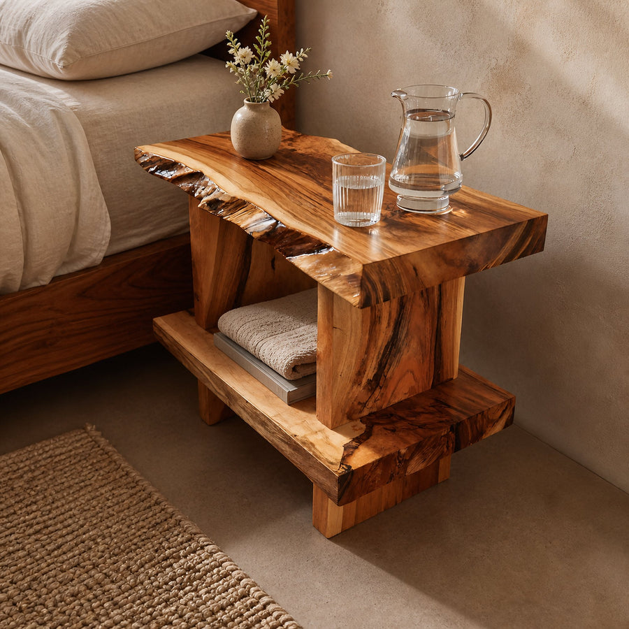 Artistic Large Display Shelf For Living Room Storage And Decor