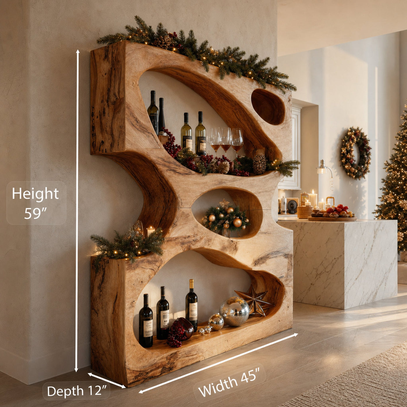 Christmas Handmade Sculptural Display Stand For Dining Room - product view 7