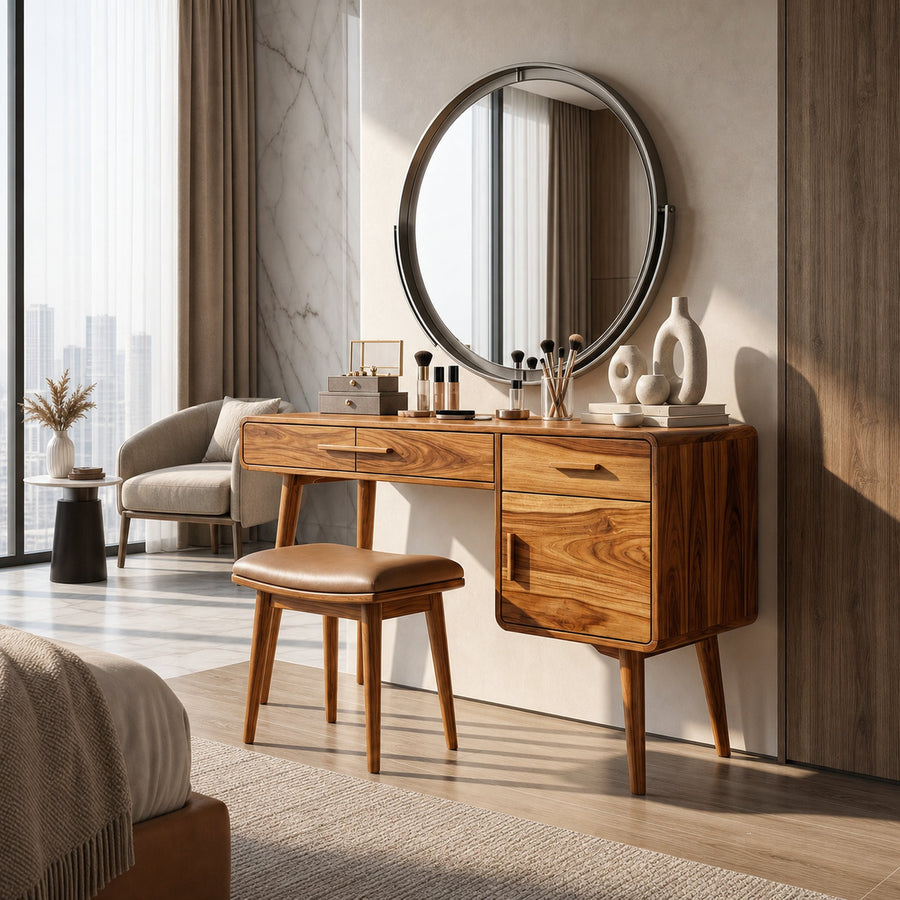 Contemporary Makeup Vanity Dressing Area Beauty Space Personal Area