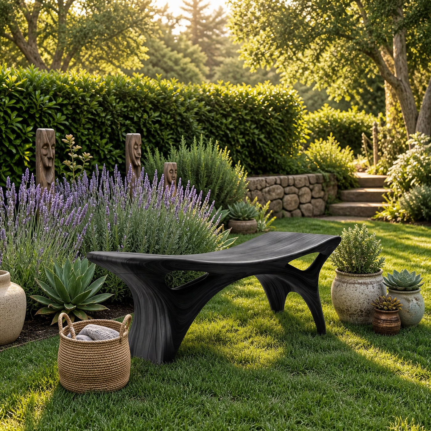Morning or evening outdoors