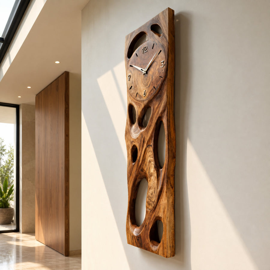Contemporary Wall Clock For Living Room Interior