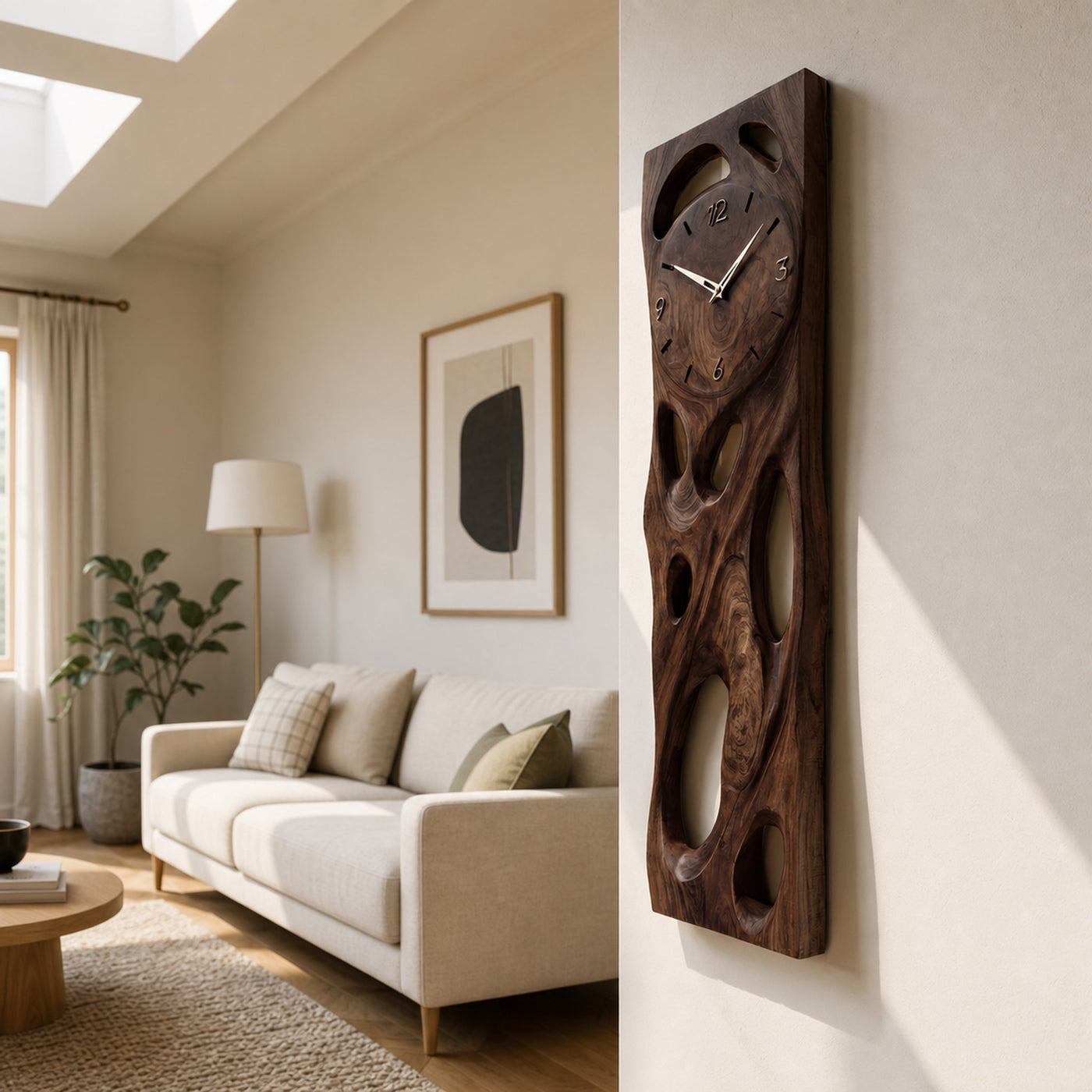 Contemporary Wall Clock For Living Room Interior - product view 7