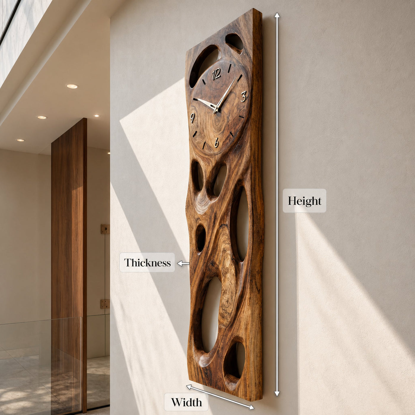 Contemporary Wall Clock For Living Room Interior - product view 8