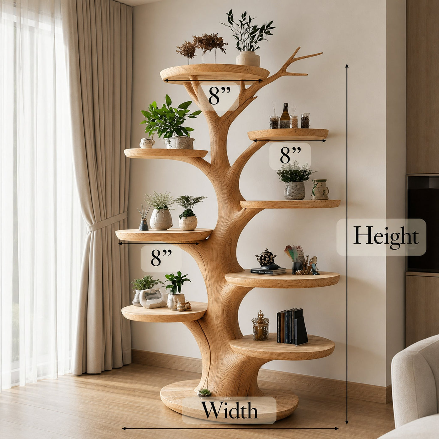 The weight