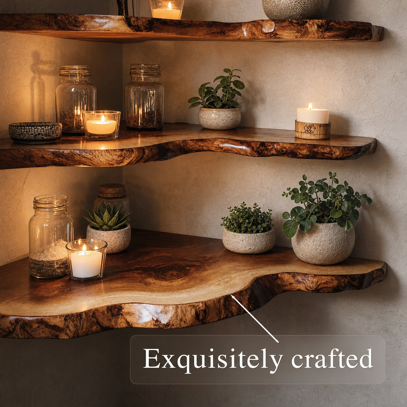Custome Floating Shelf Corner Book - product view 6