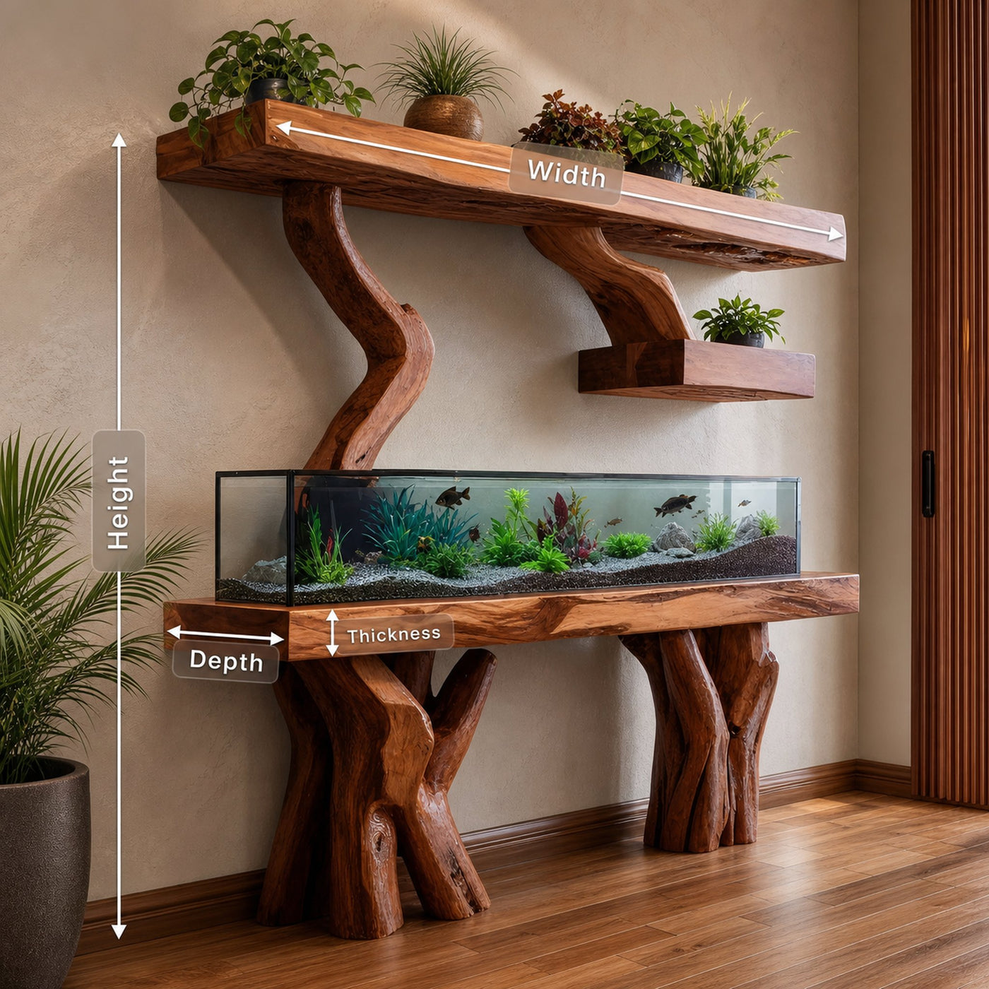 Elegant Aquarium Stand For Stylish Living Space Design - product view 8