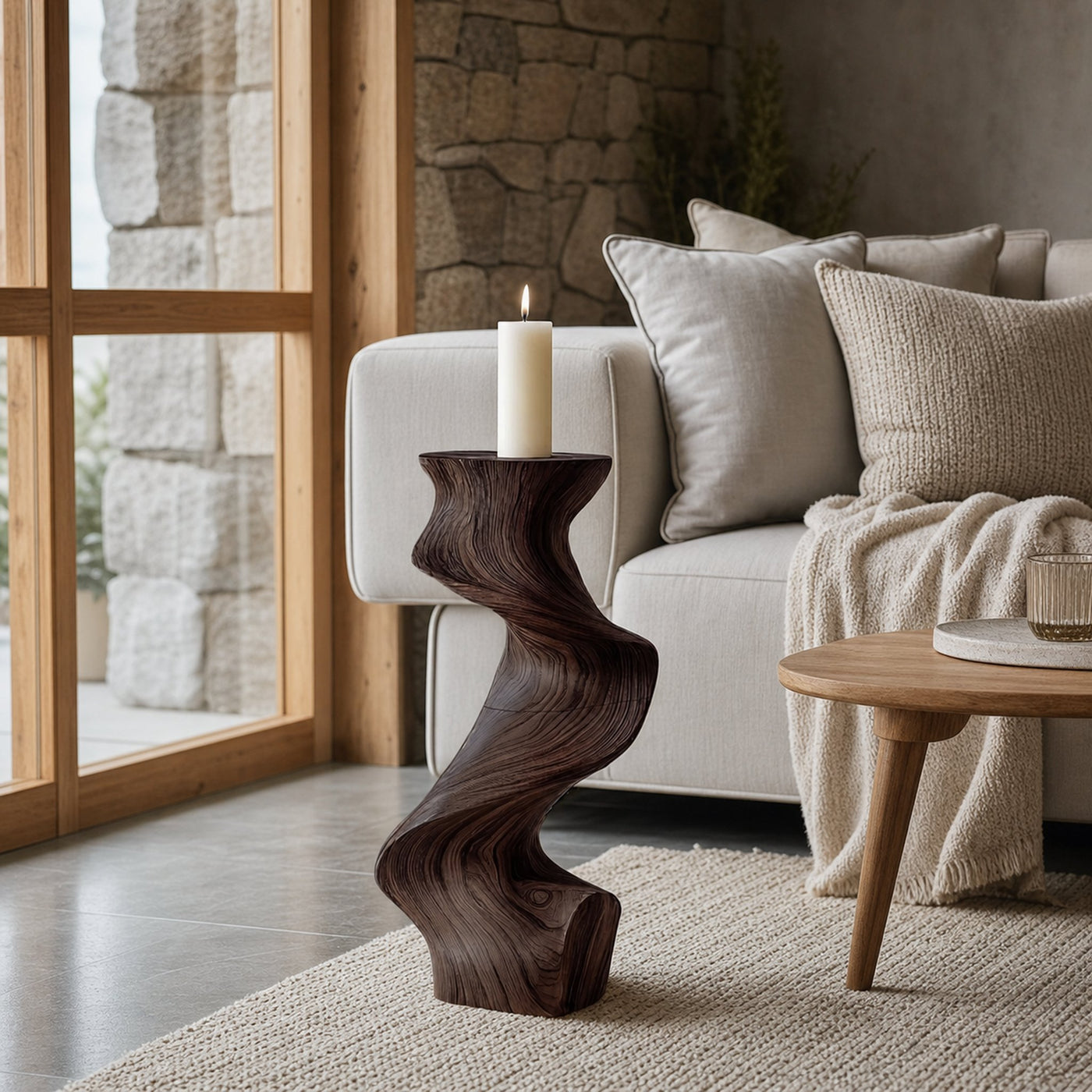 Farmhouse Candle Holder For Outdoor Garden Table Decor - product view 7