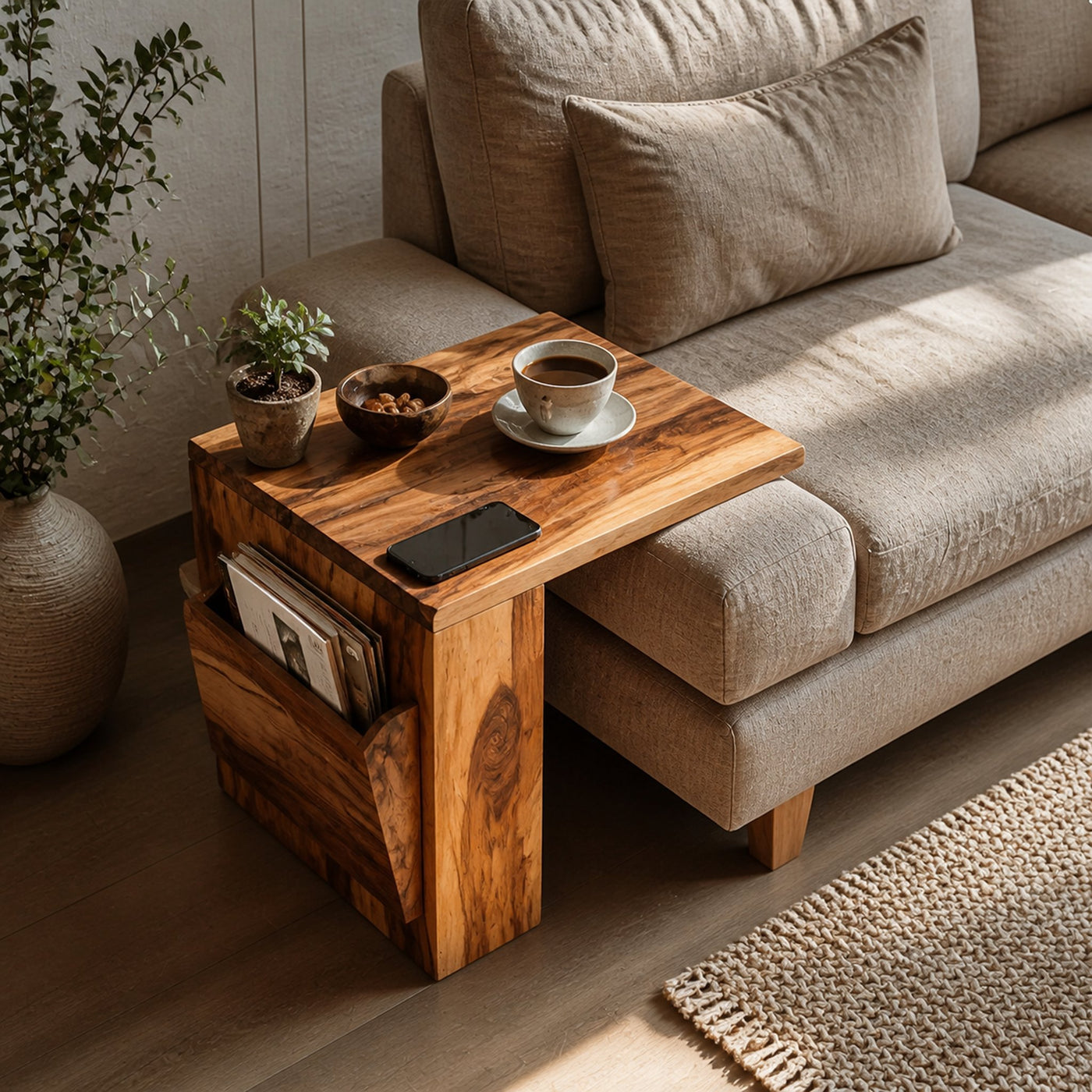 Farmhouse Modern Wooden Armrest For Furniture Design - product view 6