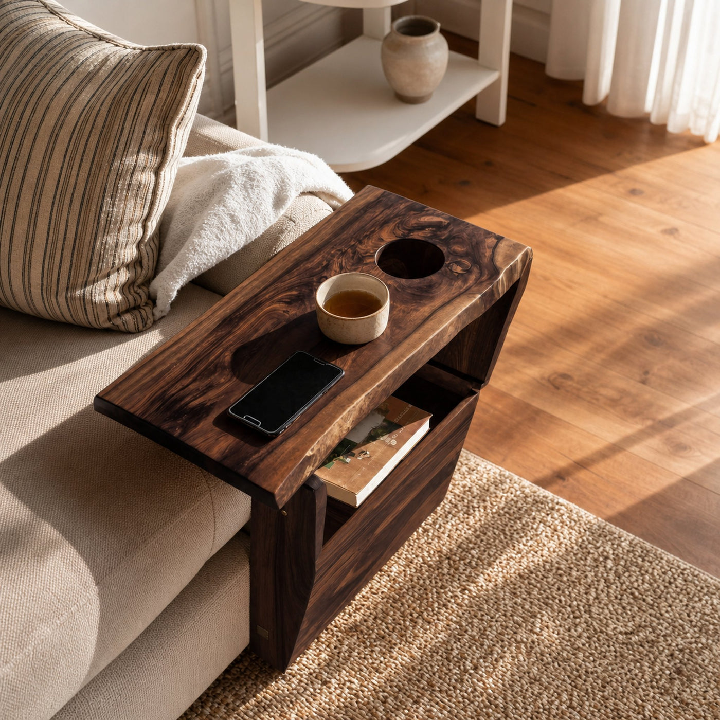 Farmhouse Solid Wood Armrest For Sofa Decor Ideas - product view 7