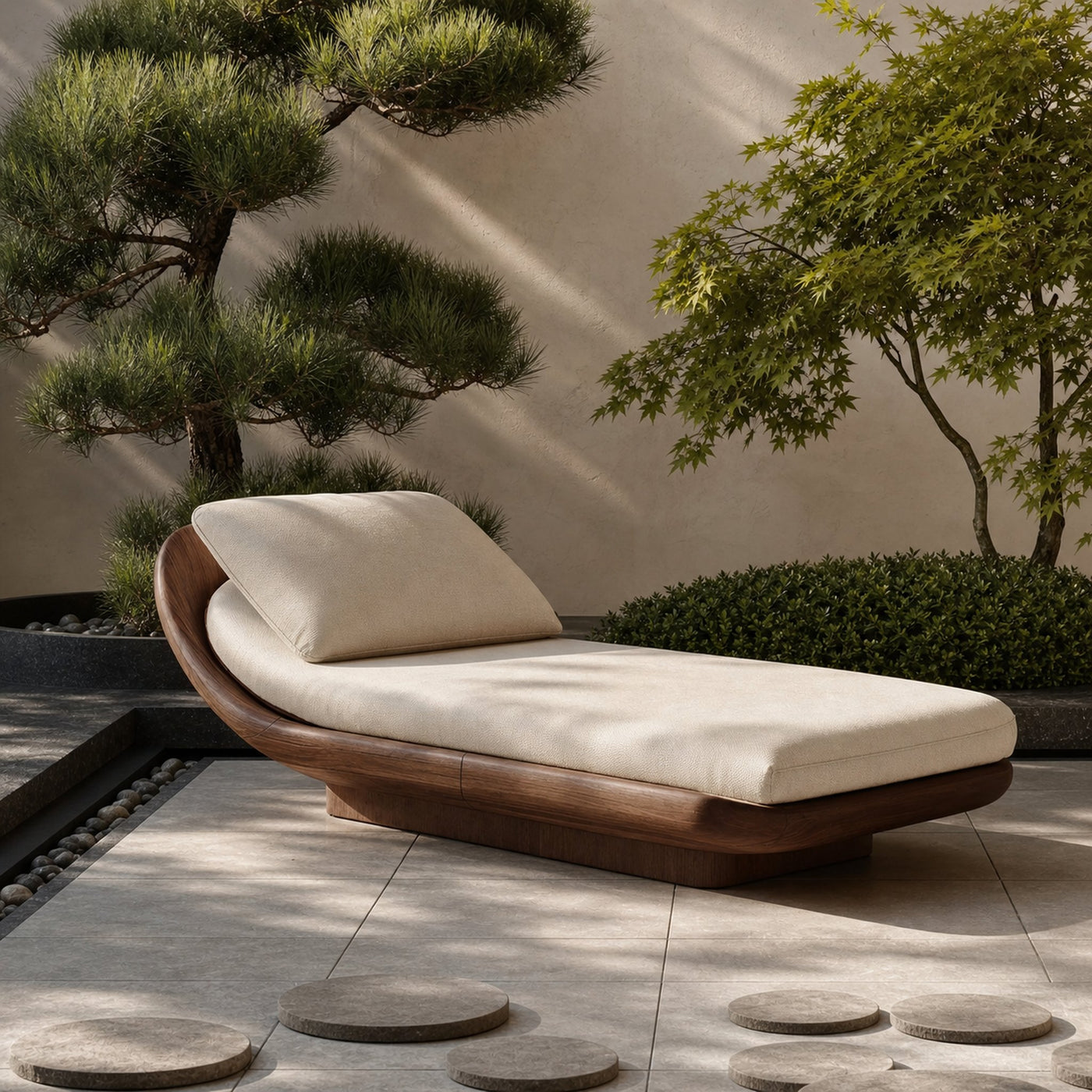 Farmhouse Solid Wood Garden Daybed For Rustic Bedroom Design - product view 7