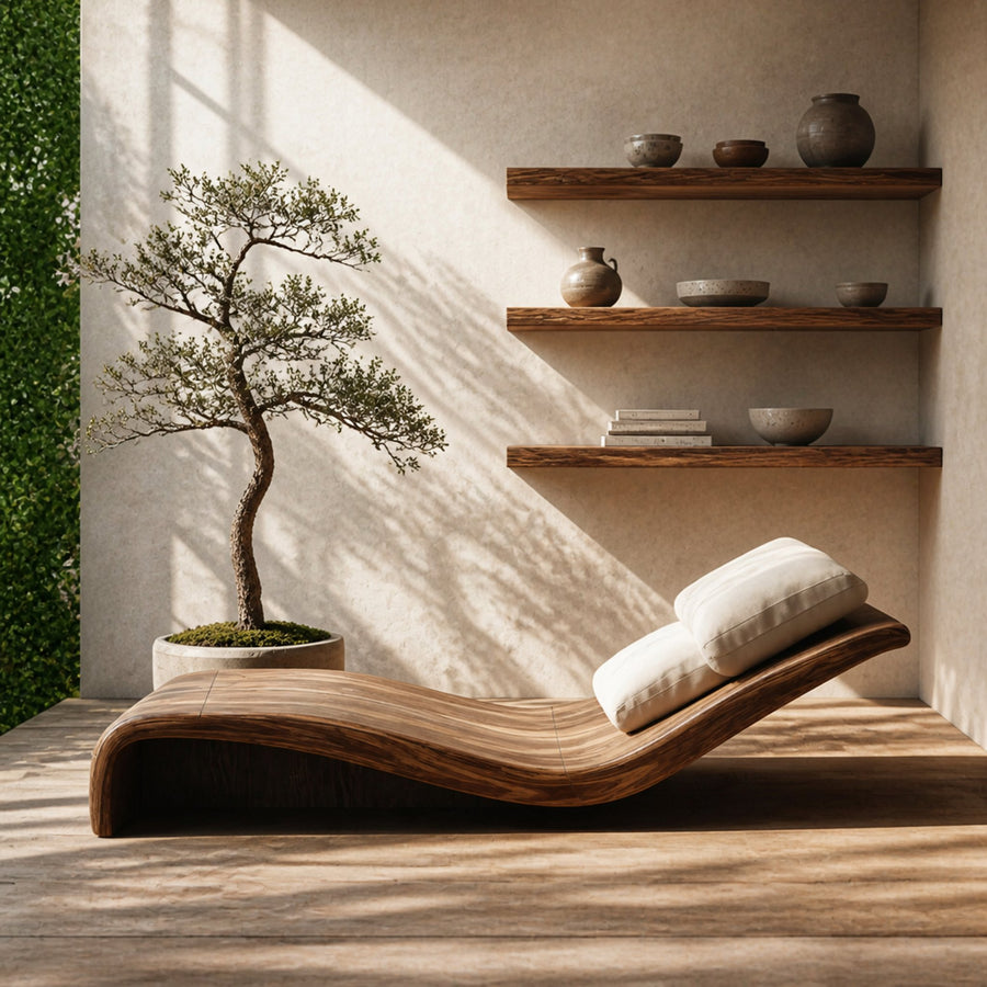 Farmhouse Wooden Daybed For Patio Furniture Outdoor Decor