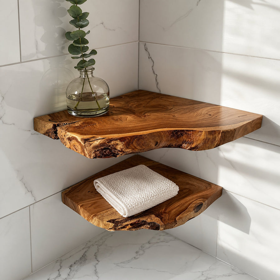 Floating Corner Shelves Decorations