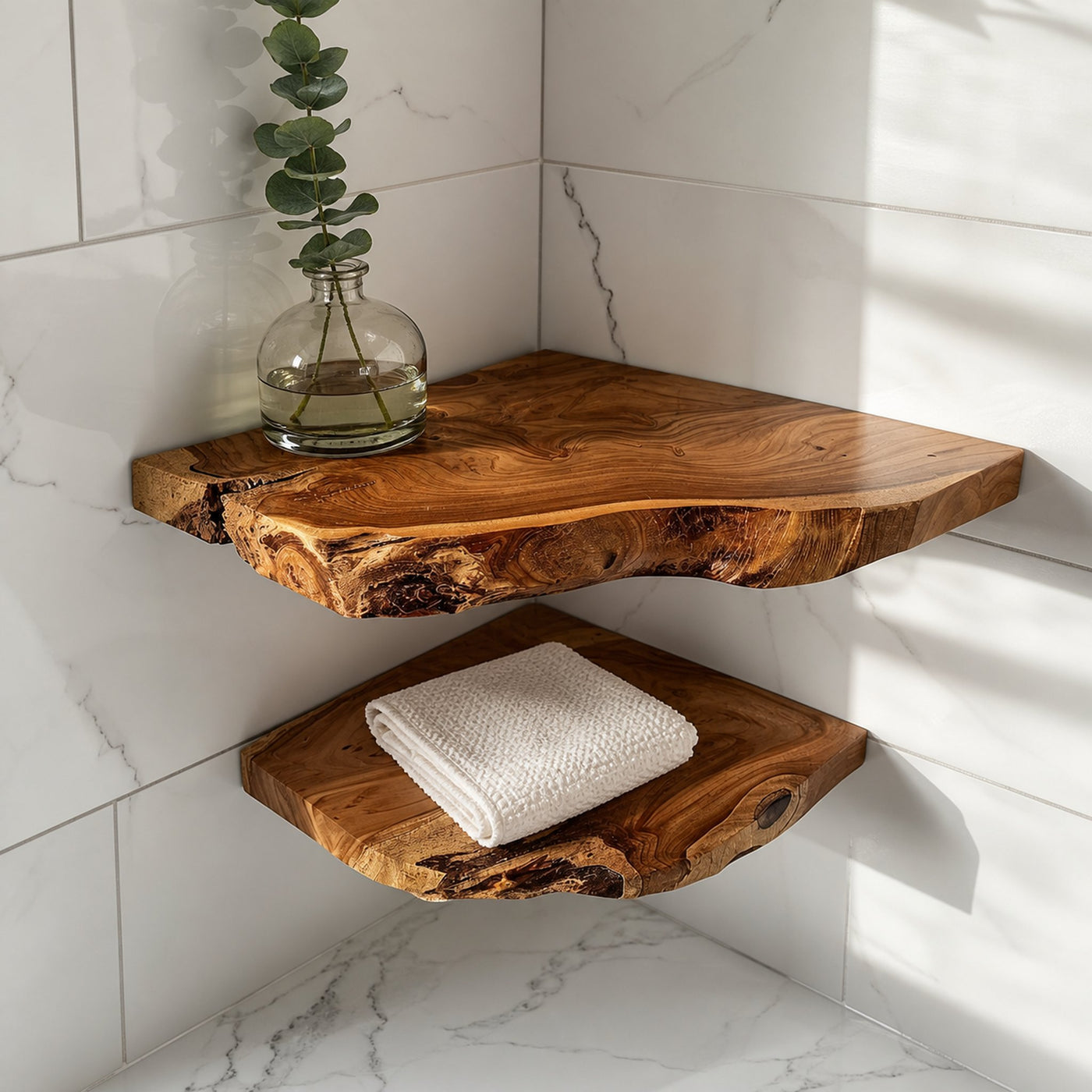 Floating Corner Shelves Decorations