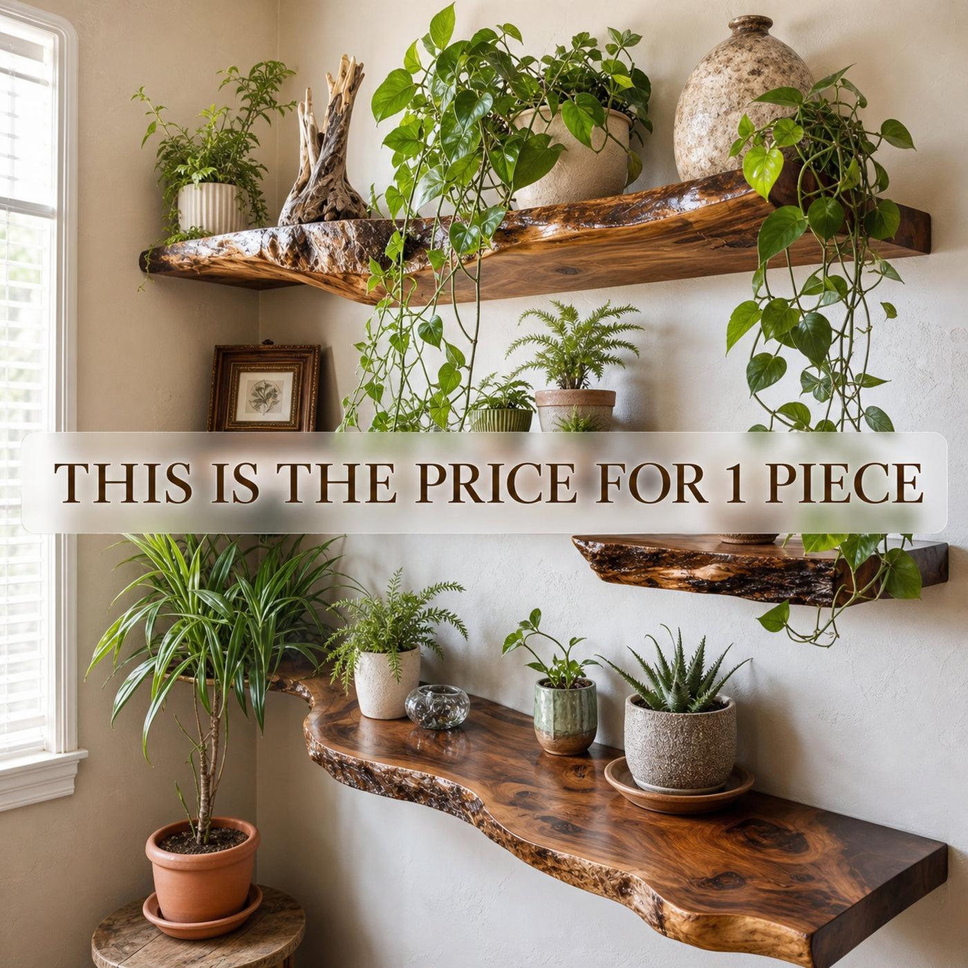 Floating Shelves Wood Wall Mounted Shelf - product view 9