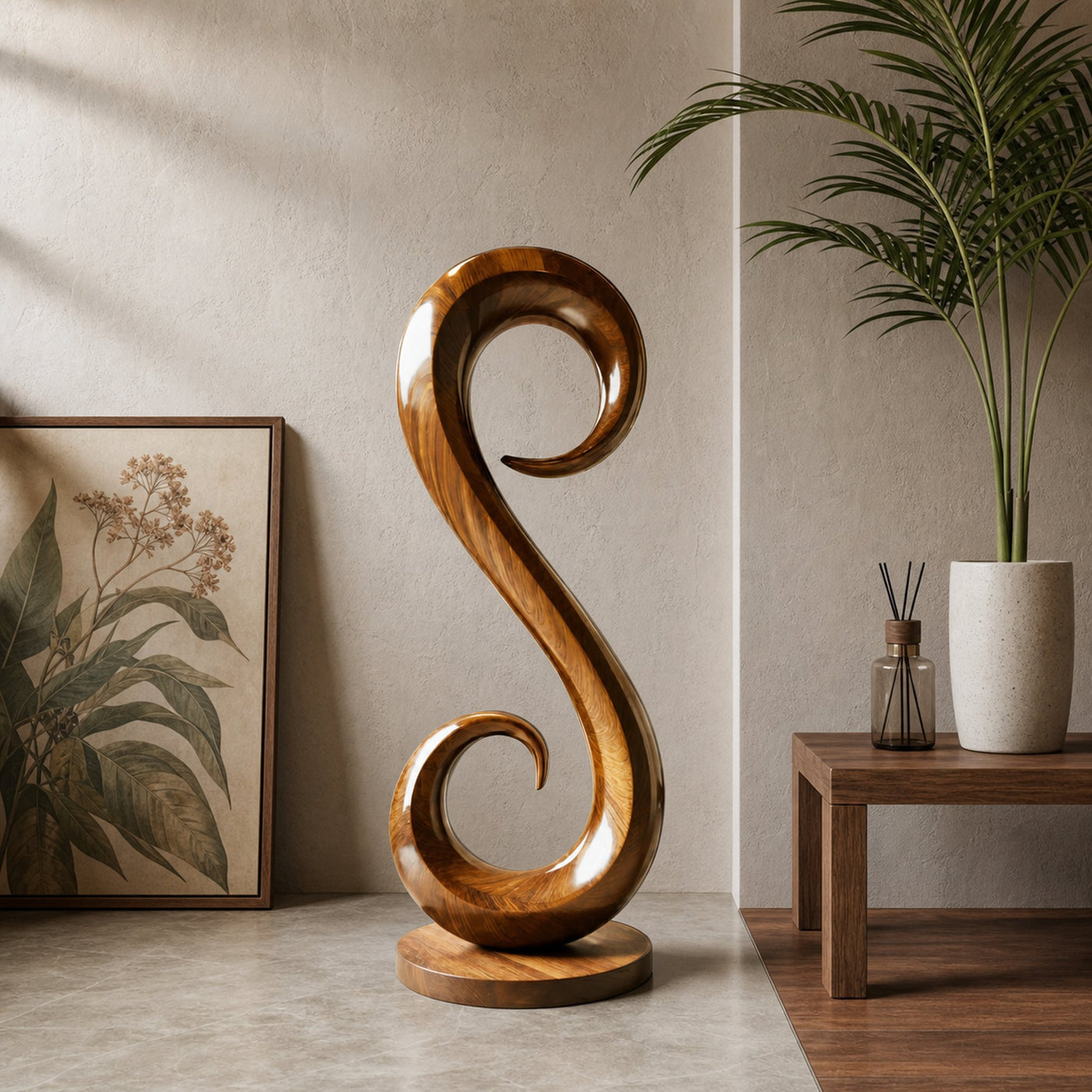 Handcrafted Organic Contemporary Landscape Sculpture For Home Decor - product view 6