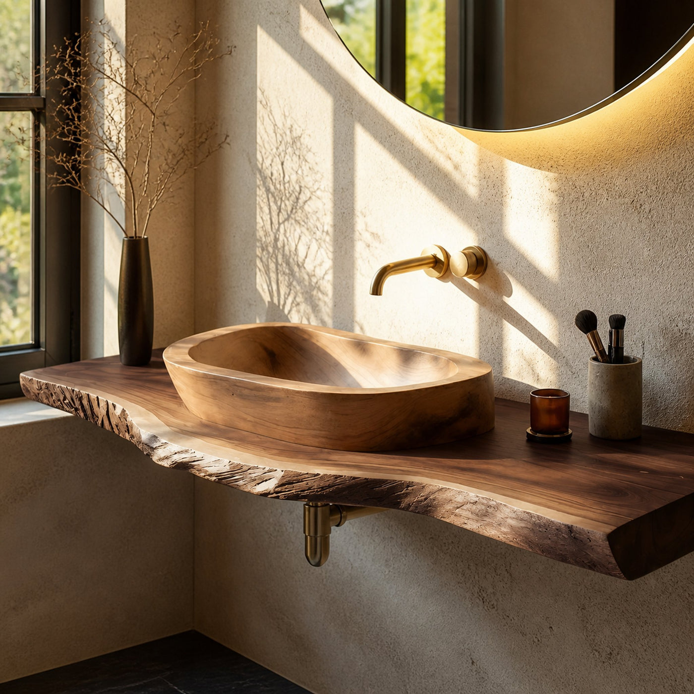 Handcrafted Vanity With Storage For Bathroom Design - product view 7