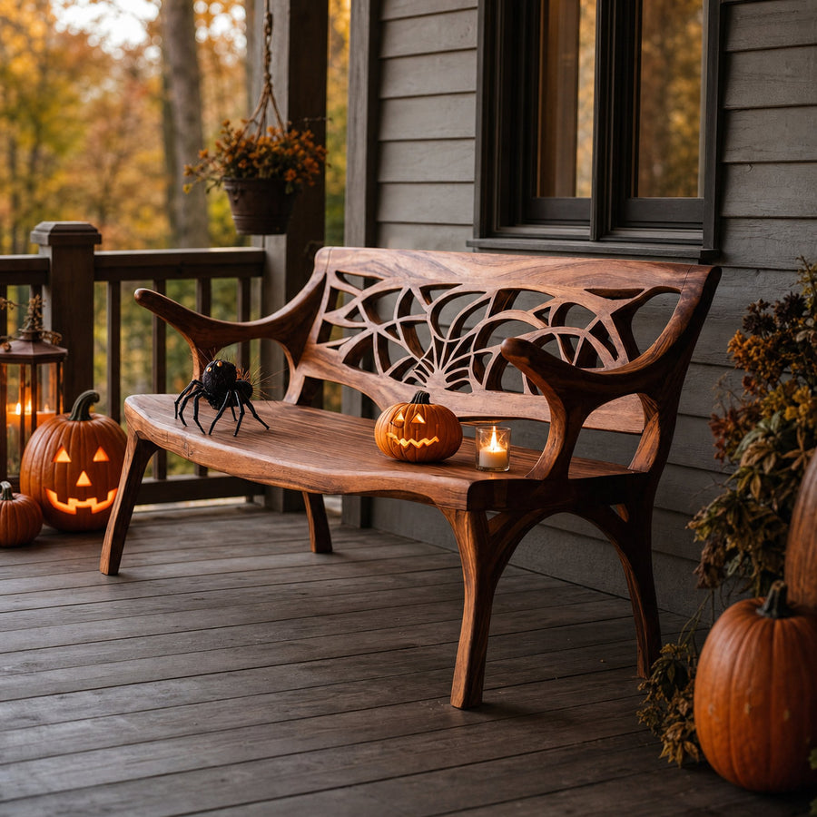 Handcrafted Wooden Bench For Living Room And Hallway Furniture