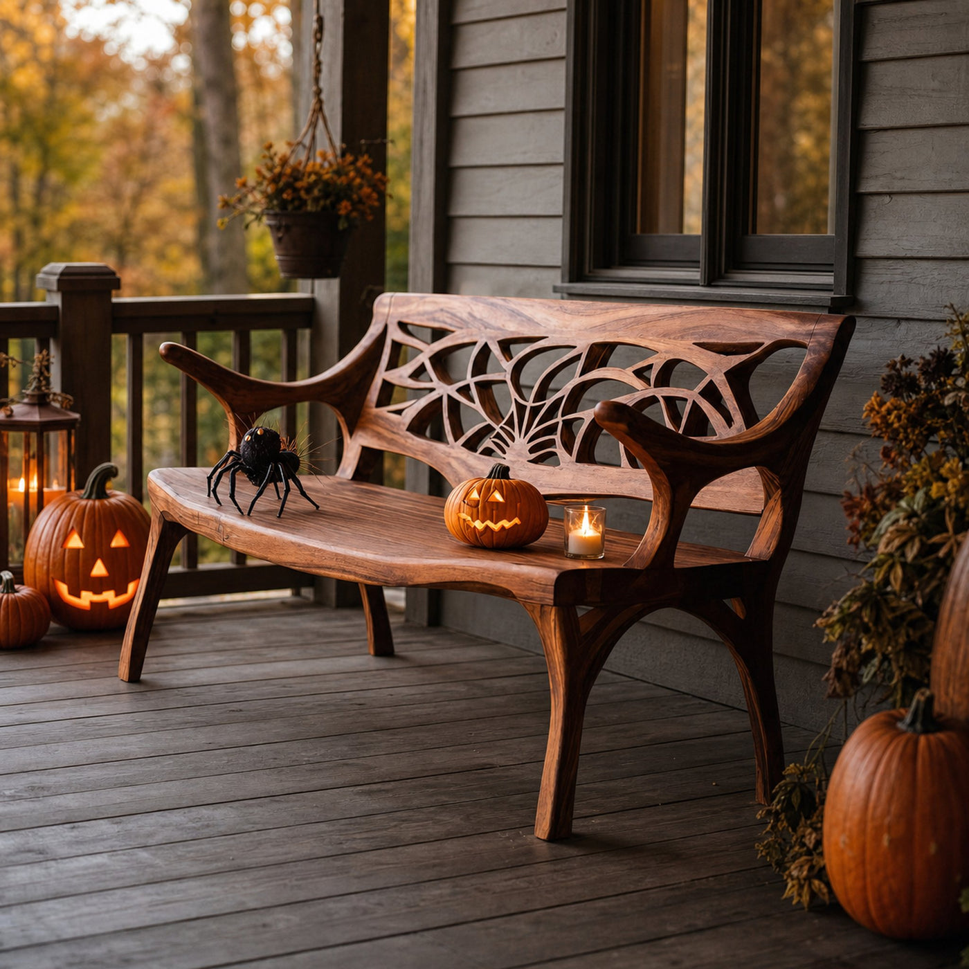 Handcrafted Wooden Bench For Living Room And Hallway Furniture