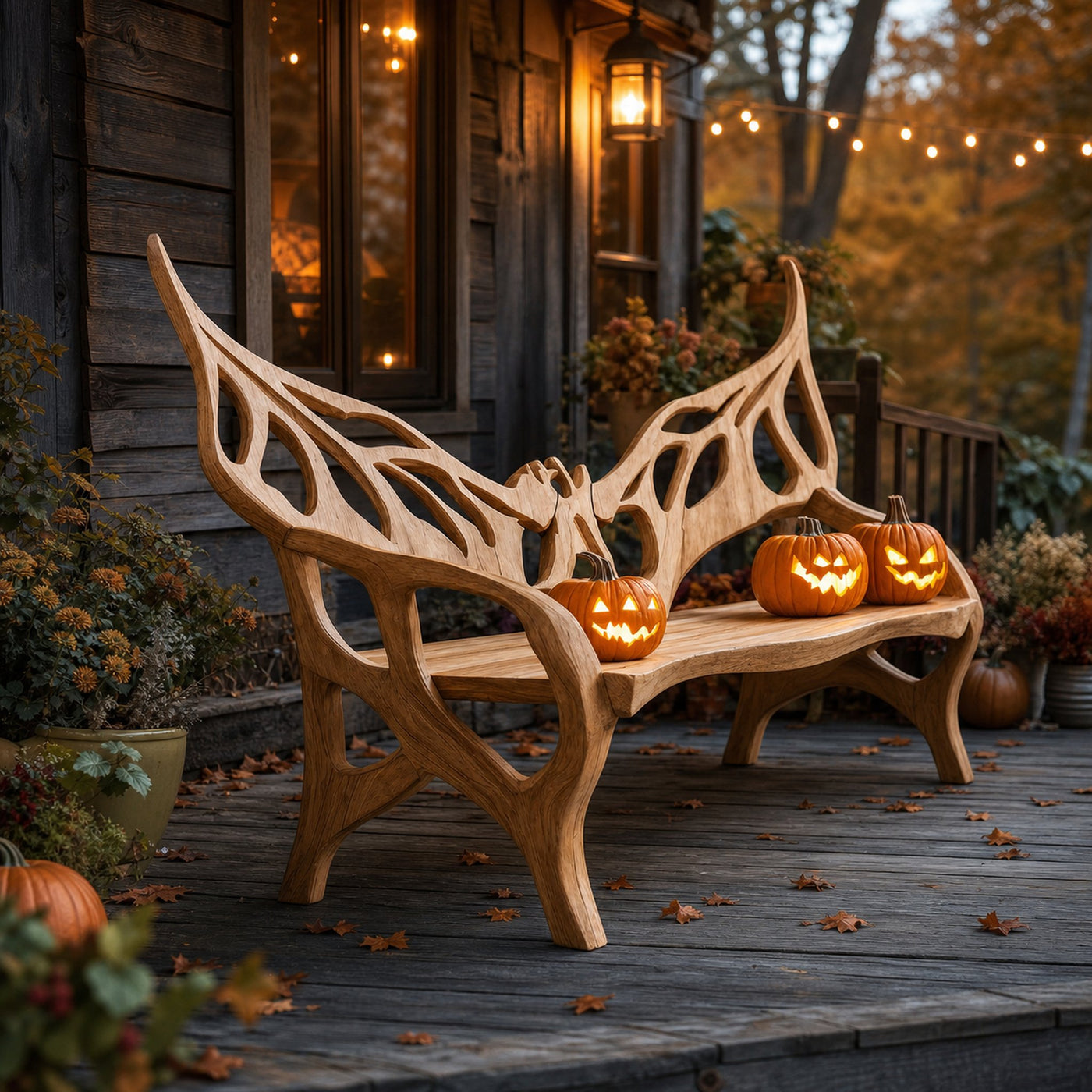Handcrafted Wooden Bench For Living Room Classic Furniture Ideas