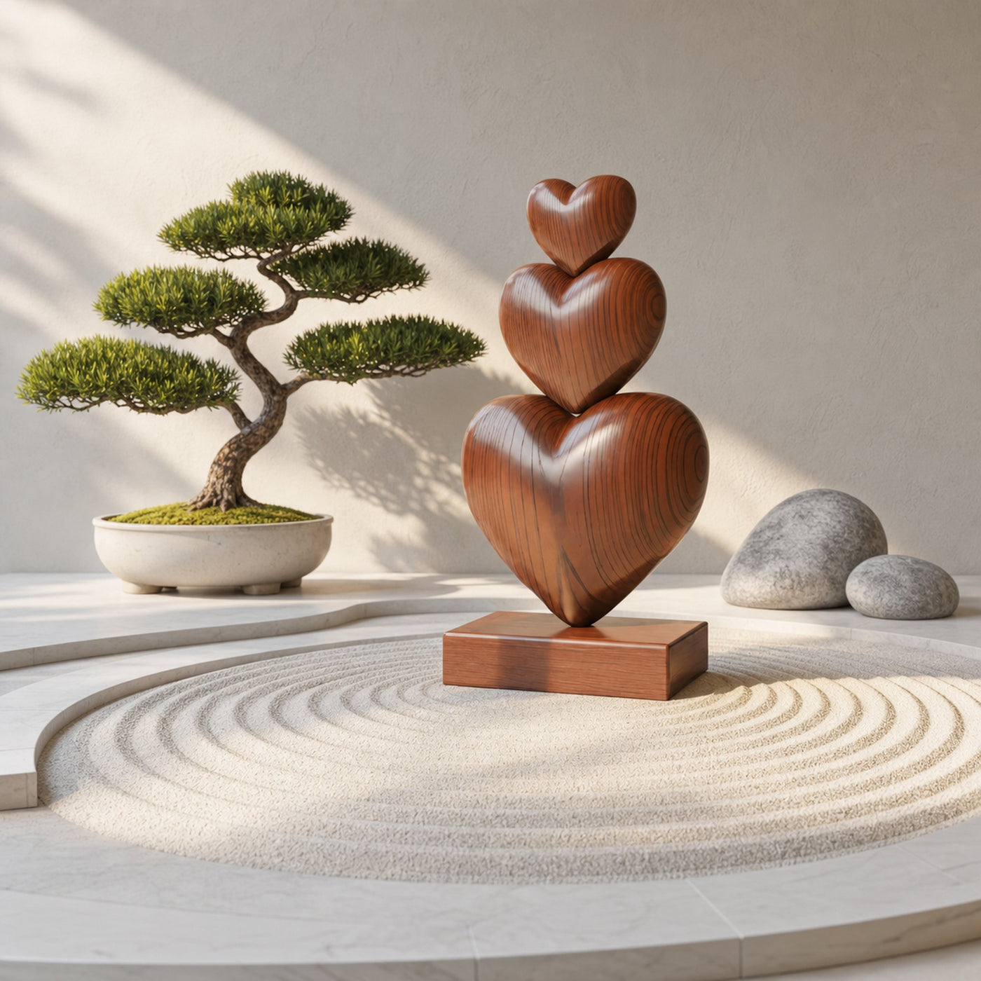 Handcrafted Wooden Sculpture For Furniture Unique Display - product view 6