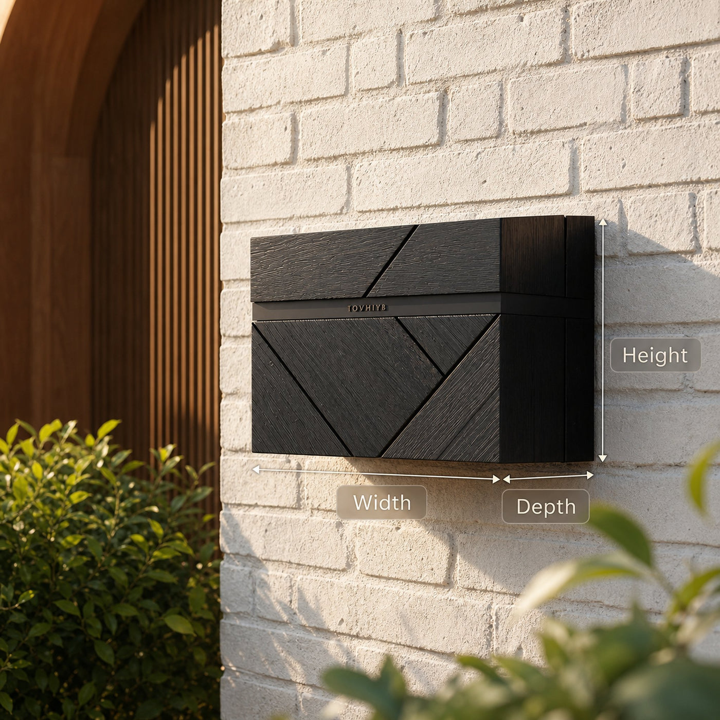 Handcrafted Wooden Sculpture Mailbox For Garden Outdoor Yard Decor - product view 6