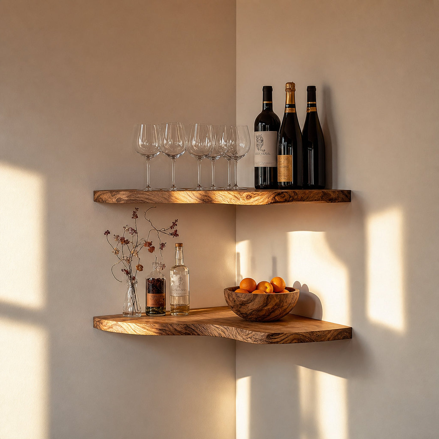 Handmade Floating Shelves Home And Office Decor Housewarming Gifts