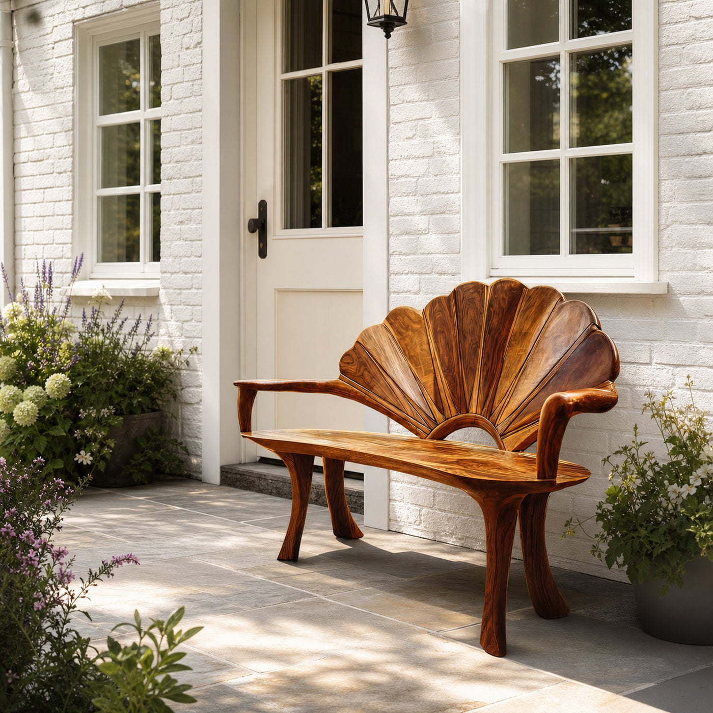 Handmade Live Edge Bench For Entryway Seating Furniture - product view 6