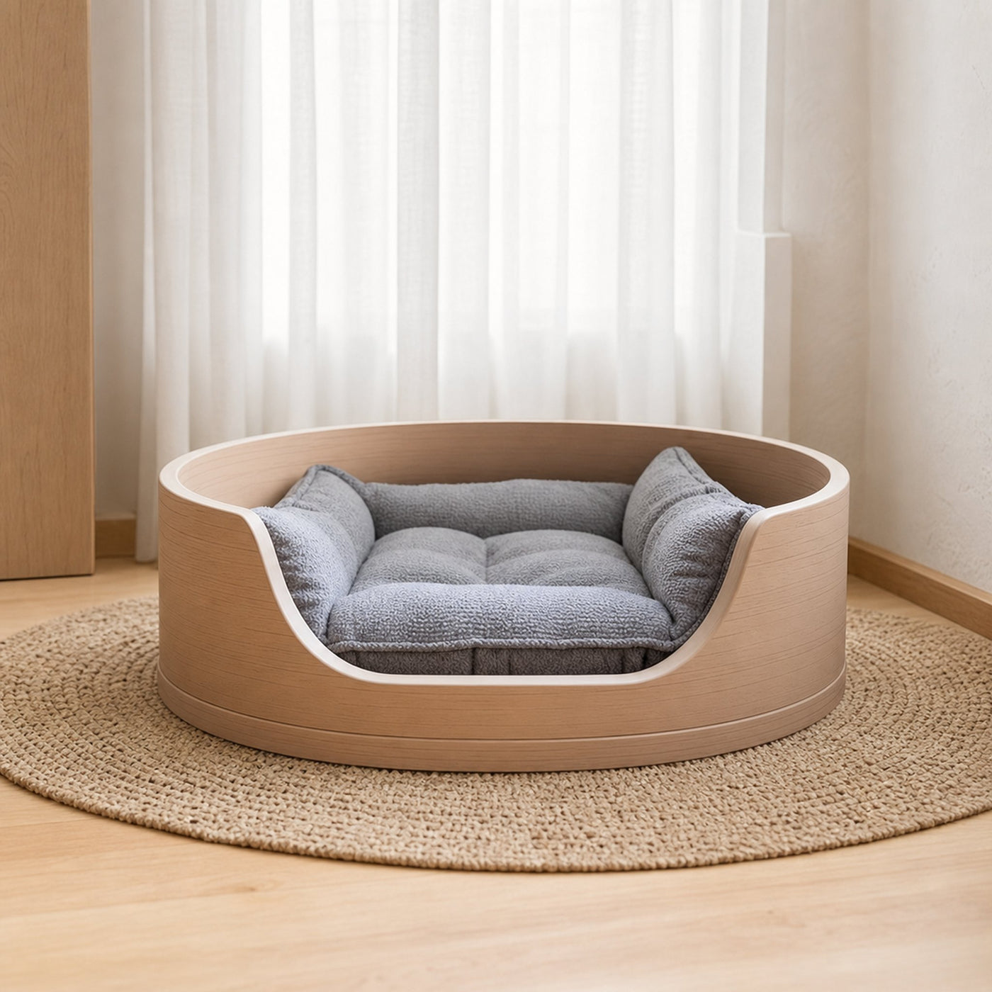 Japandi Minimal Pet Bed For Living Room Or Bedroom