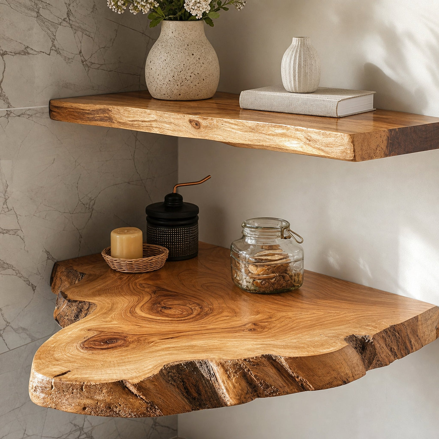 The feel of real wood