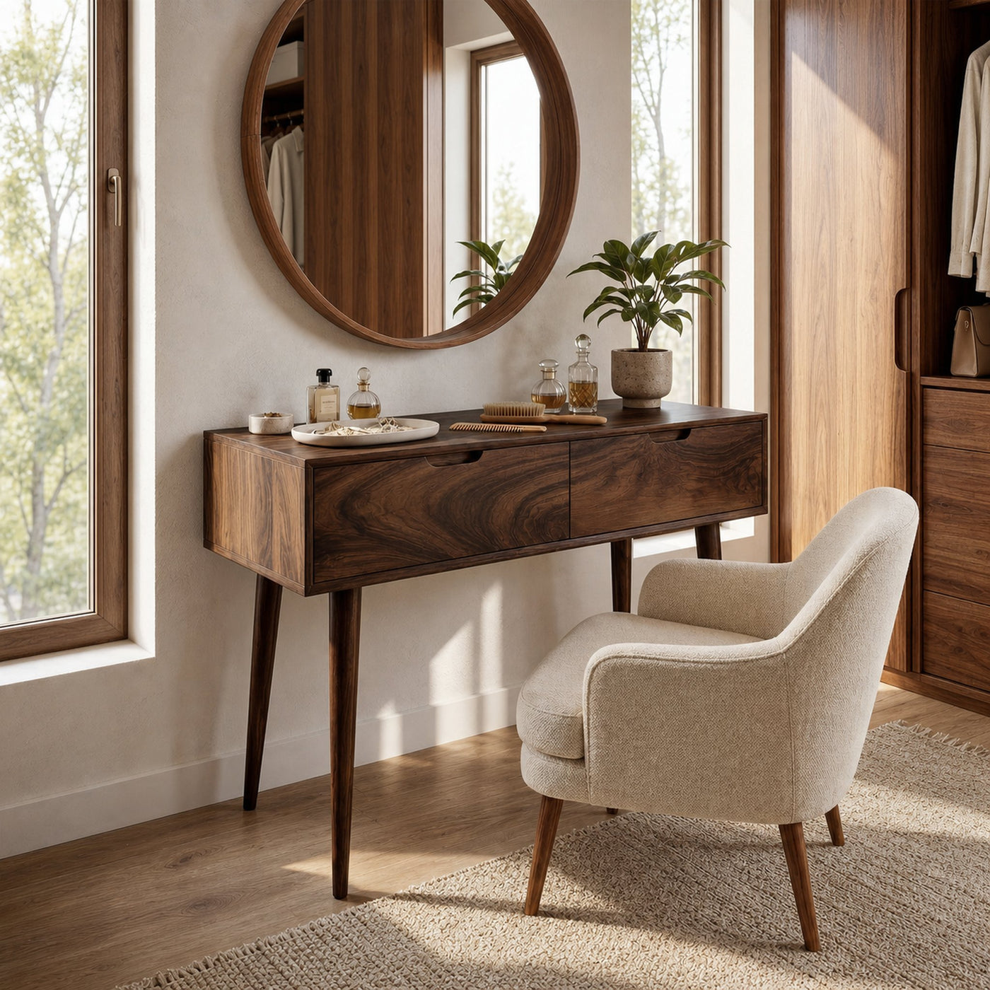 Luxury Makeup Vanity Desk Dressing Area Beauty Space Personal Area - product view 7