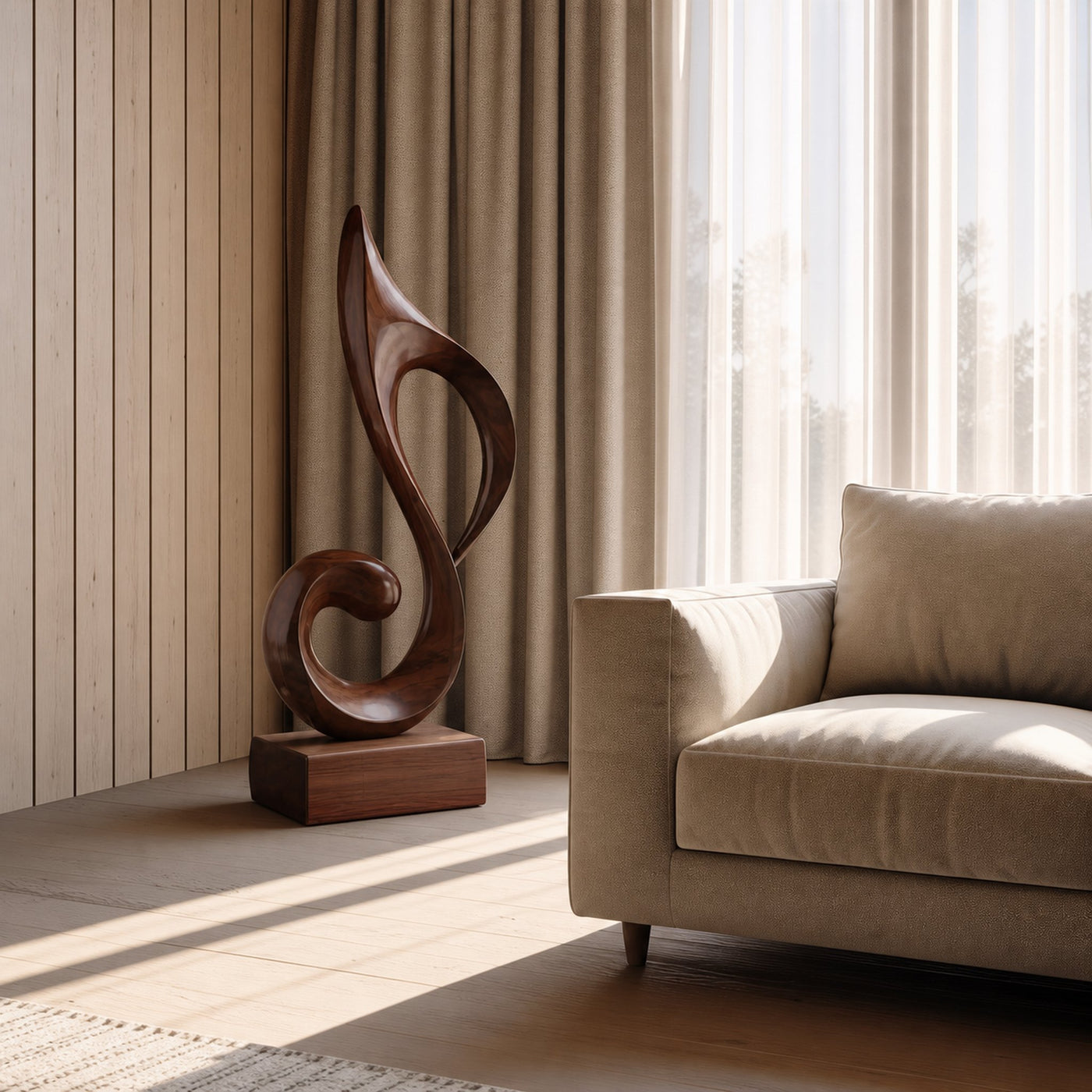 Mid Century Abstract Sculpture For Outdoor Garden Style - product view 7